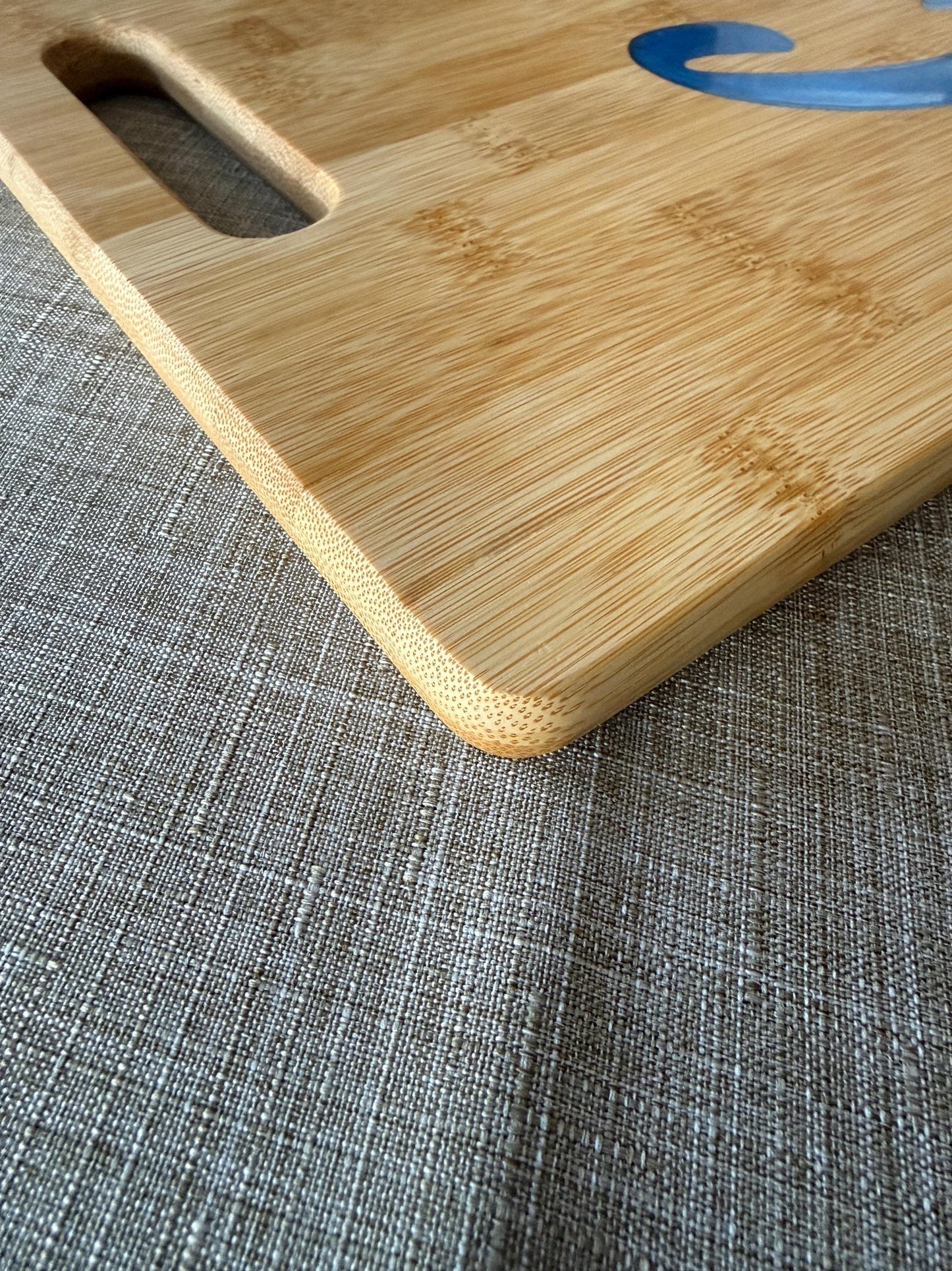 Montana State Bobcats Charcuterie Board | Bamboo with Cats Resin Inlay