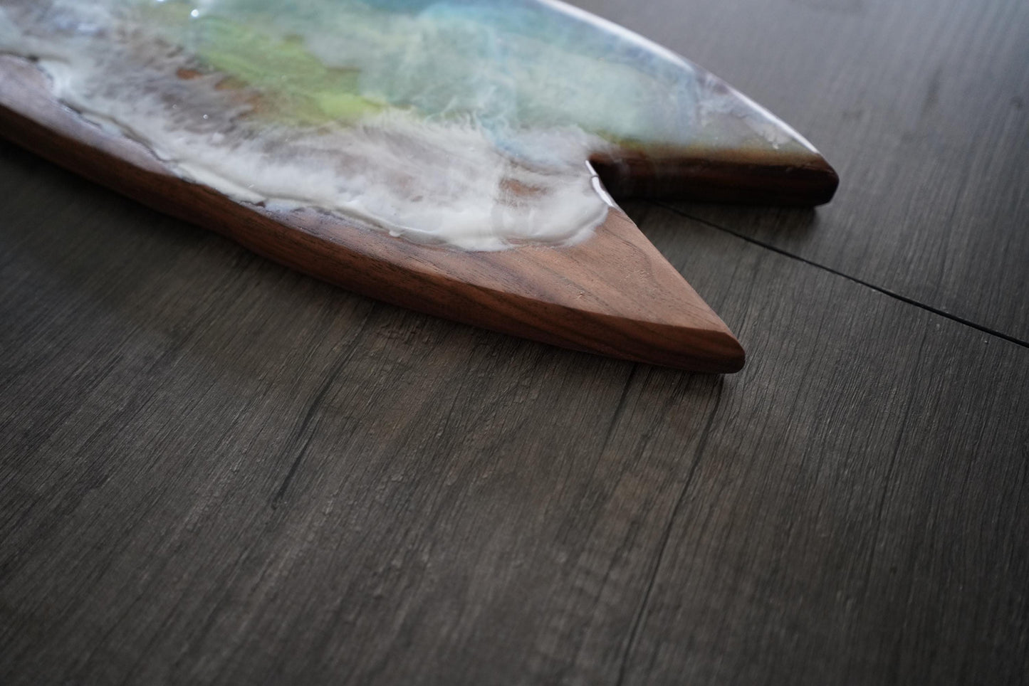 Handmade Charcuterie Board or Serving Tray - Beach Waves - Surf's Up!