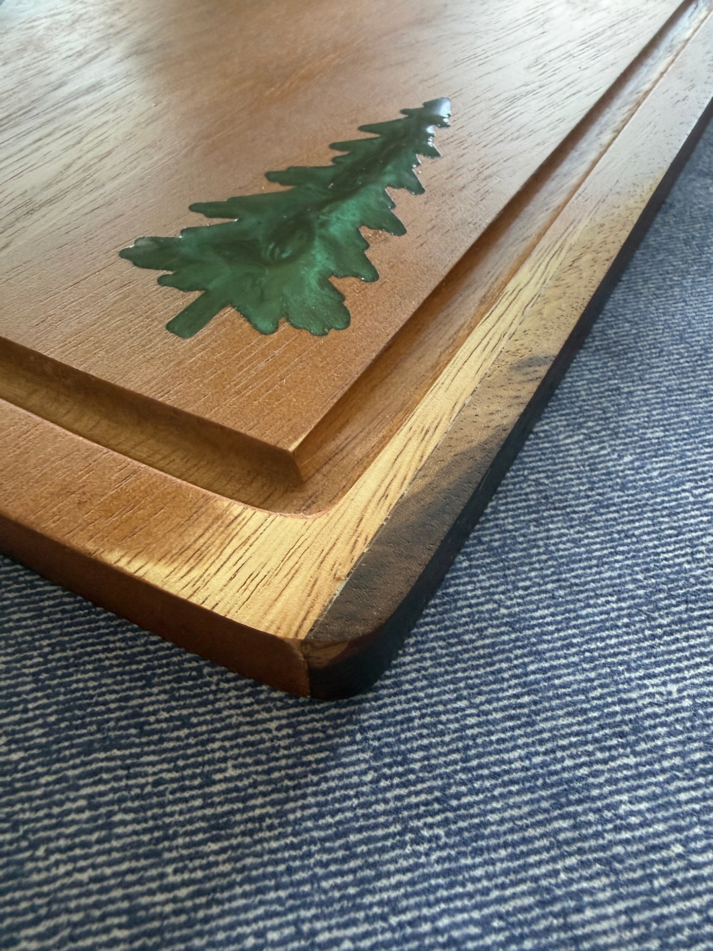 Evergreen Forest Acacia Charcuterie Board