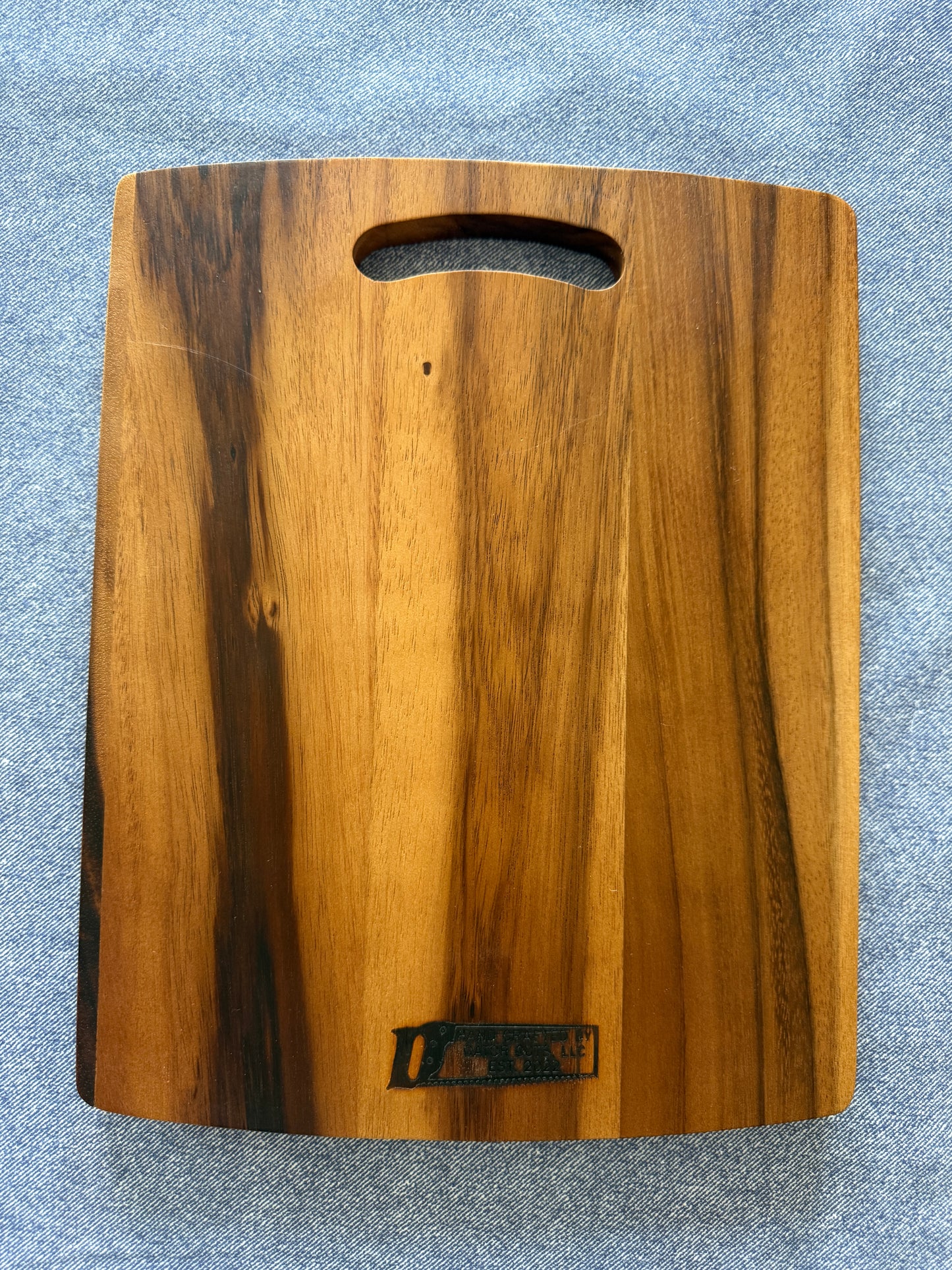 Evergreen Forest Acacia Charcuterie Board
