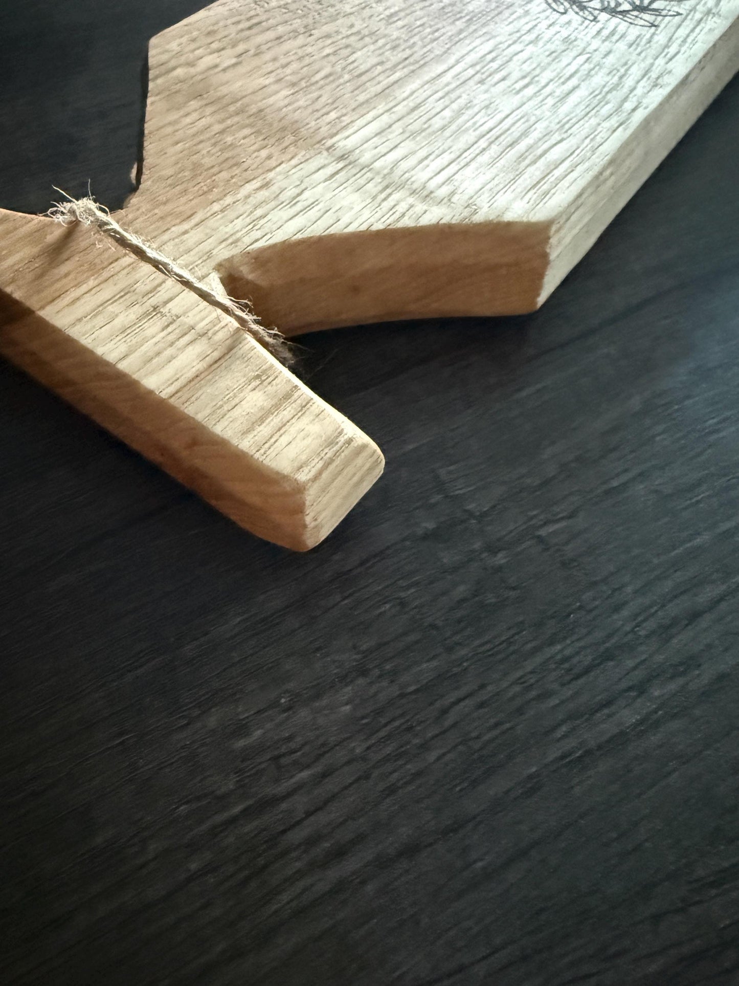 Handmade Hickory Charcuterie Board | Humourous Cheese Tray