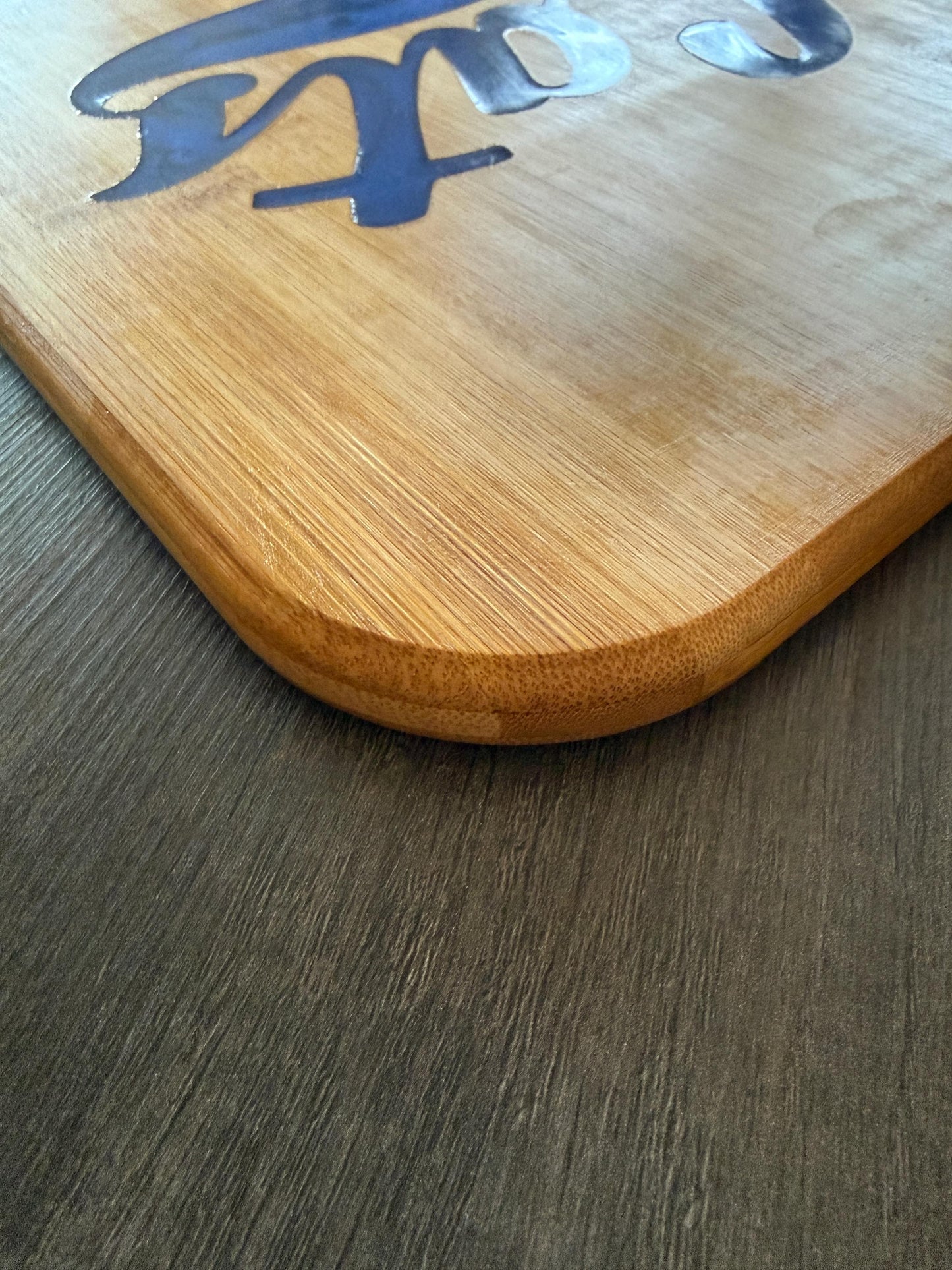 Montana State Bobcats Charcuterie Board | Bamboo with Cats Resin Inlay